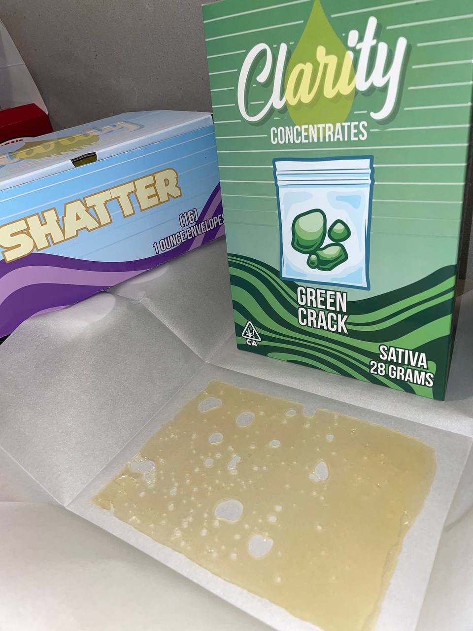 Clarity Concentrates Shatter