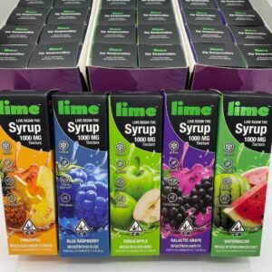 Lime Live Resin THC Syrup