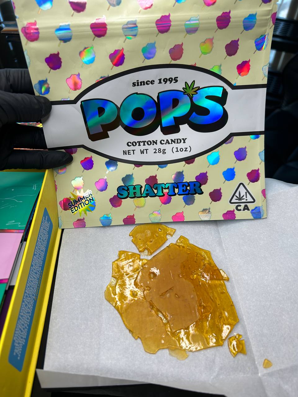 Pops Shatter wax